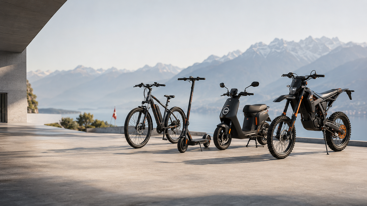 eBikes, eTrottinetts, eScooter und Elektromotorräder bei eridies.live